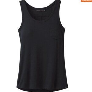 Prana Foundation Scoop Neck Tank Black Sm